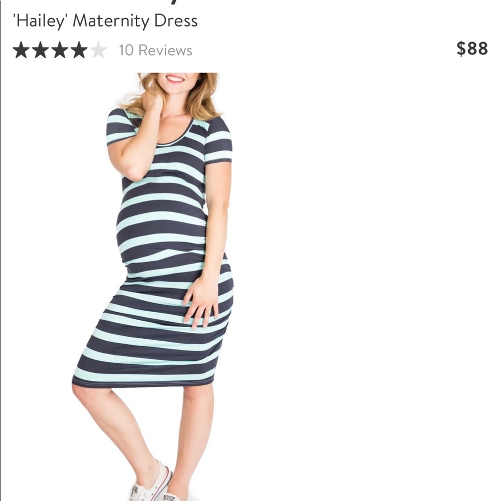 NOM maternity dress.